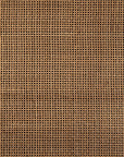 Close-up of the Panel Side Table by Ethnicraft, showcasing a coarse, grid-like woven texture in natural brown tones with intersecting fibers for a rustic, open-weave look.