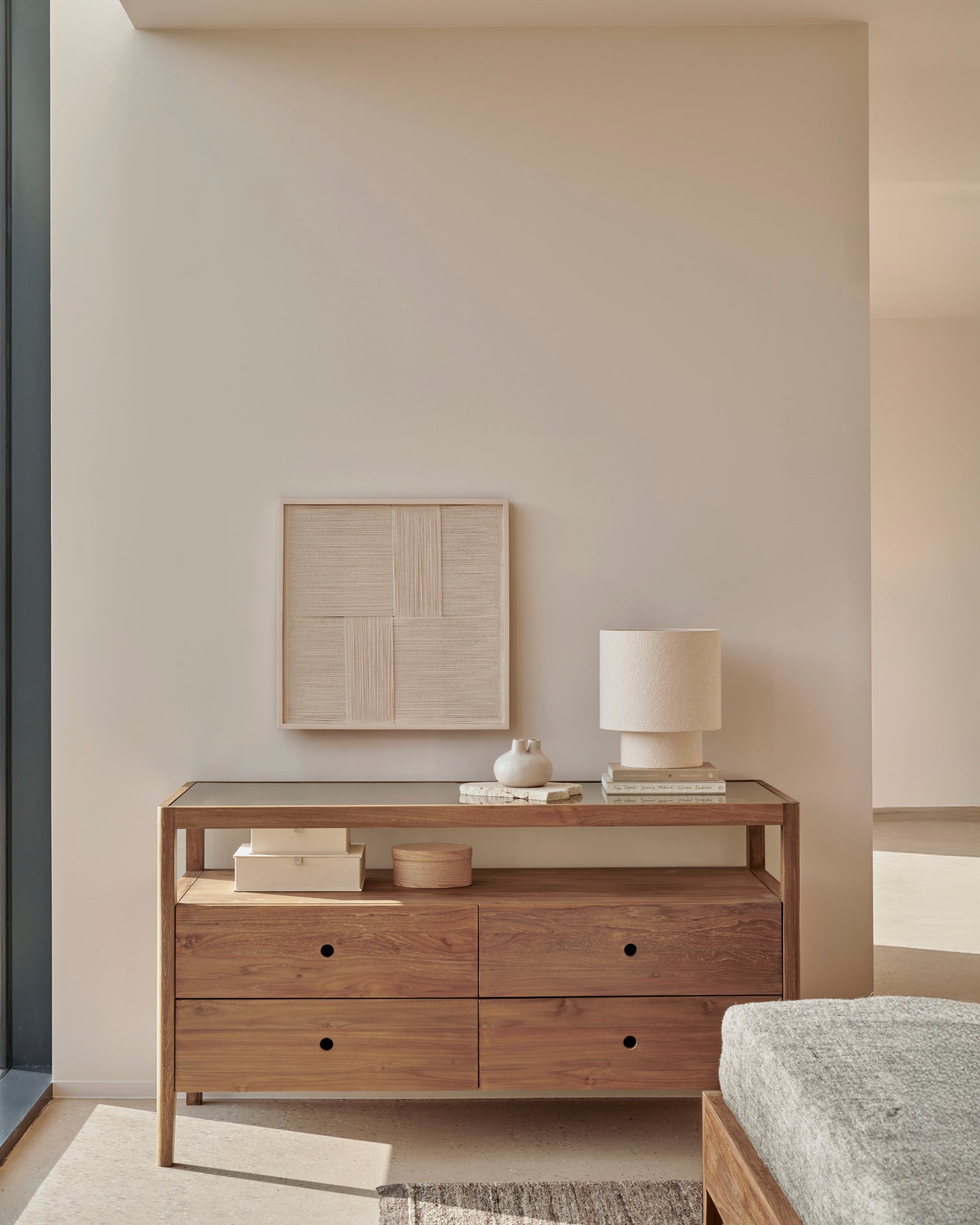 Spindle Dresser Teak Spindle Dresser Teak