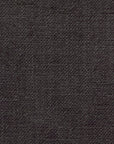 Close-up of a dark gray, woven fabric texture with a subtle grid-like pattern and visible individual threads, reminiscent of the refined upholstery found on the Ethnicraft N701 2-Seater Sofa in Dark Grey.