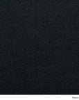 A close-up of dark charcoal Fleece Noche fabric from the Material Swatches collection, showcasing the texture of this Danish material.