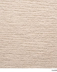Close-up of a beige, textured Material Swatches Danish Collection fabric with horizontal rows of soft, looped fibers.
