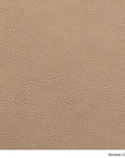 Material Swatches from the Danish Collection featuring tan pebbled leather texture with the text Montana Canyon in the bottom corner.