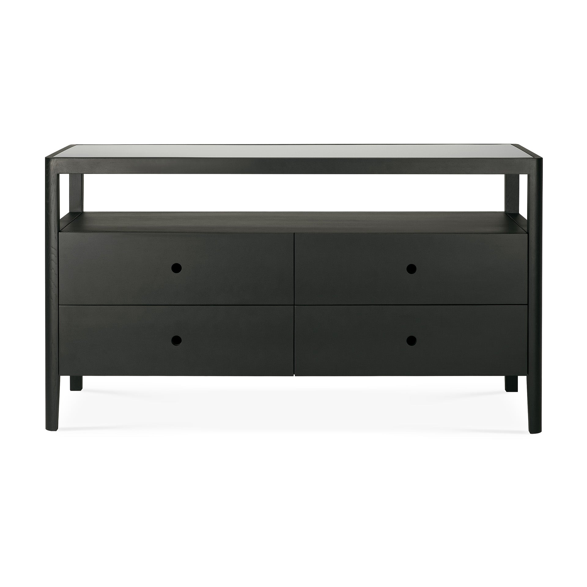 Ethnicraft Spindle Dresser in Black Ethnicraft Spindle Dresser in Black