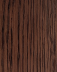 Close-up of Material Swatches by Natadora + Tolv, showcasing a dark brown finish with natural vertical grain and subtle texture—ideal for swatches and design inspiration.