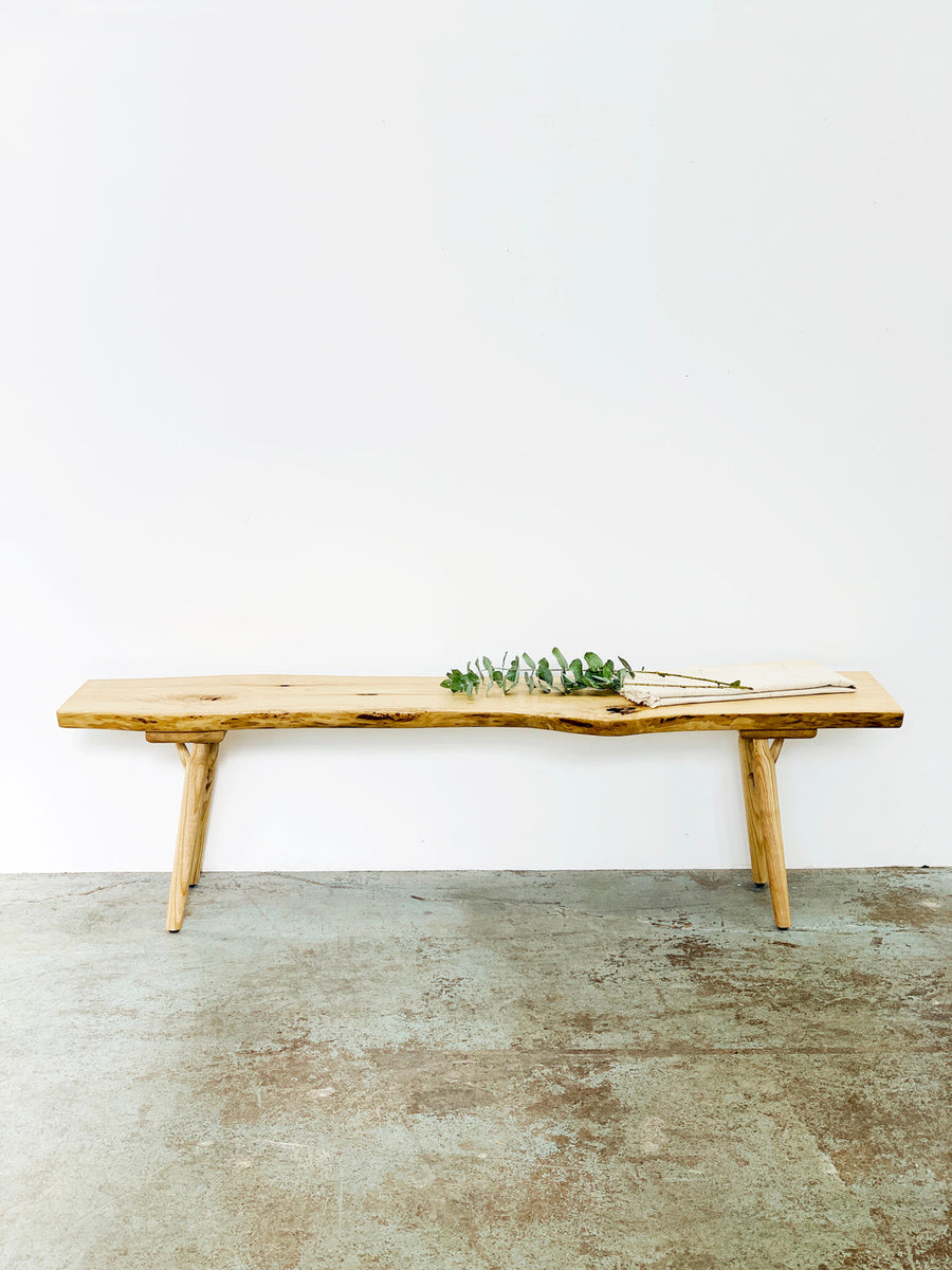 【sachi】WHITE_WOOD_BENCH sachi】WHITE_WOOD_BENCH Sachi Bench – Meadow Blu