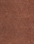 Close-up of a textured brown Fabric + Leather Swatch from Wooden Stories, highlighting the slightly rough, woven surface with subtle color and shading variations.