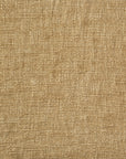 Close-up of Material Swatches from Natadora + Tolv, featuring beige woven fabric with fine horizontal and vertical threads—ideal for showcasing its natural, slightly textured surface.