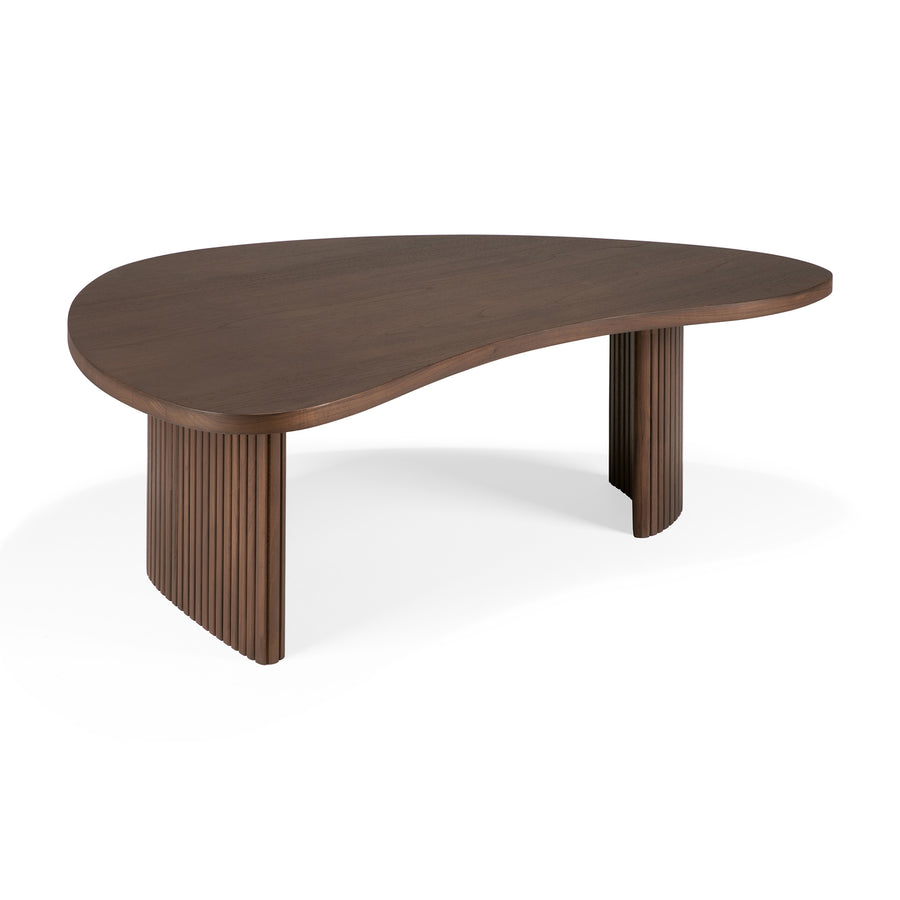 Boomerang Coffee Table - Varnished Teak