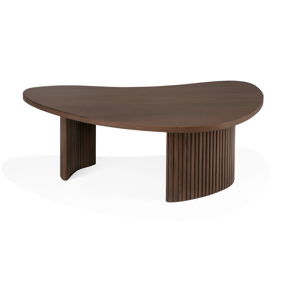 Boomerang Coffee Table - Varnished Teak