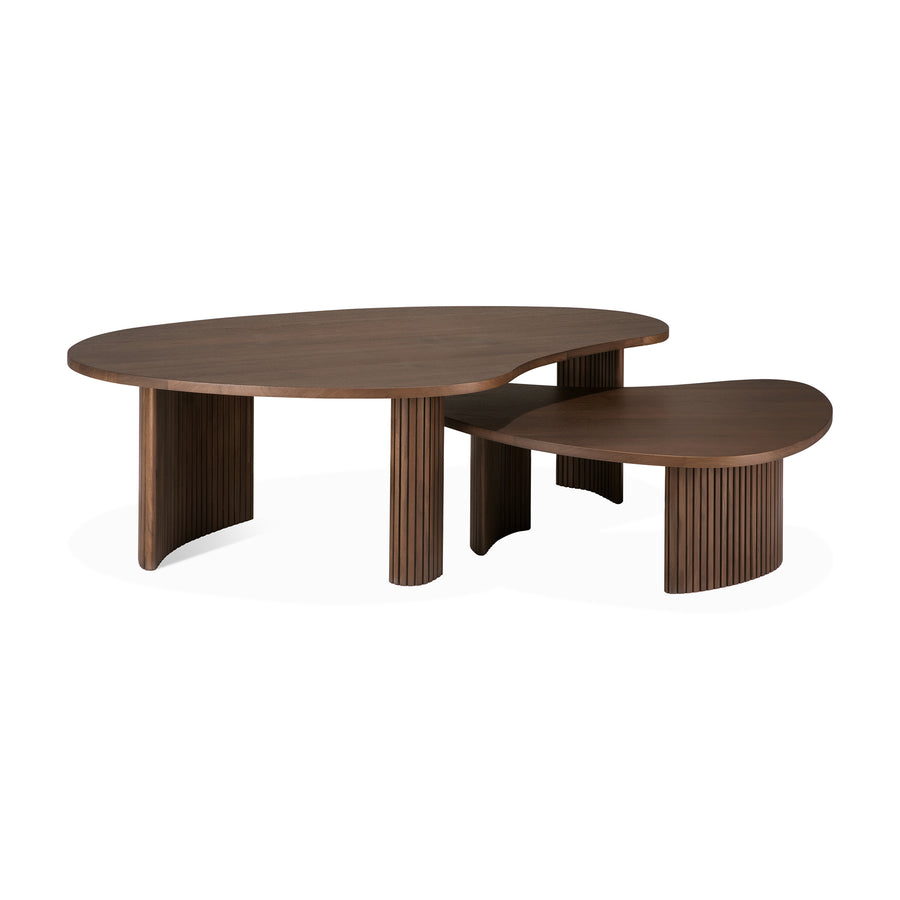 Boomerang Coffee Table - Varnished Teak