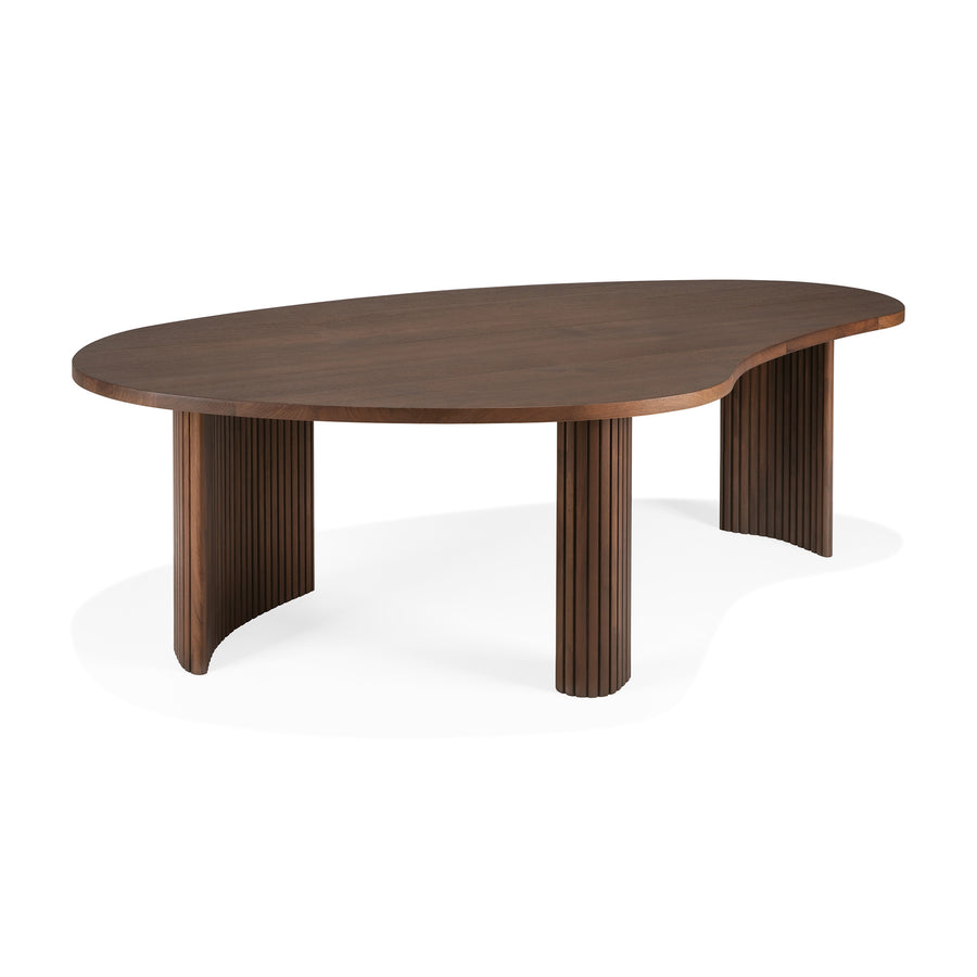 Boomerang Coffee Table - Varnished Teak