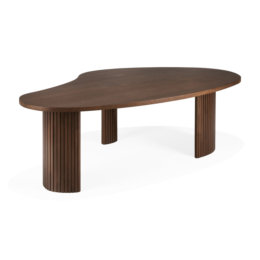 Boomerang Coffee Table - Varnished Teak