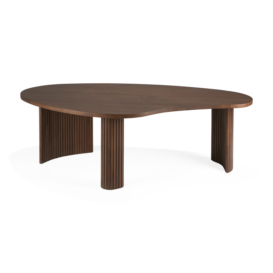 Boomerang Coffee Table - Varnished Teak