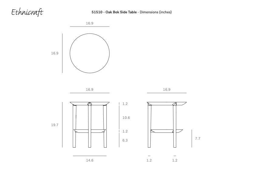 Bok Side Table - Black