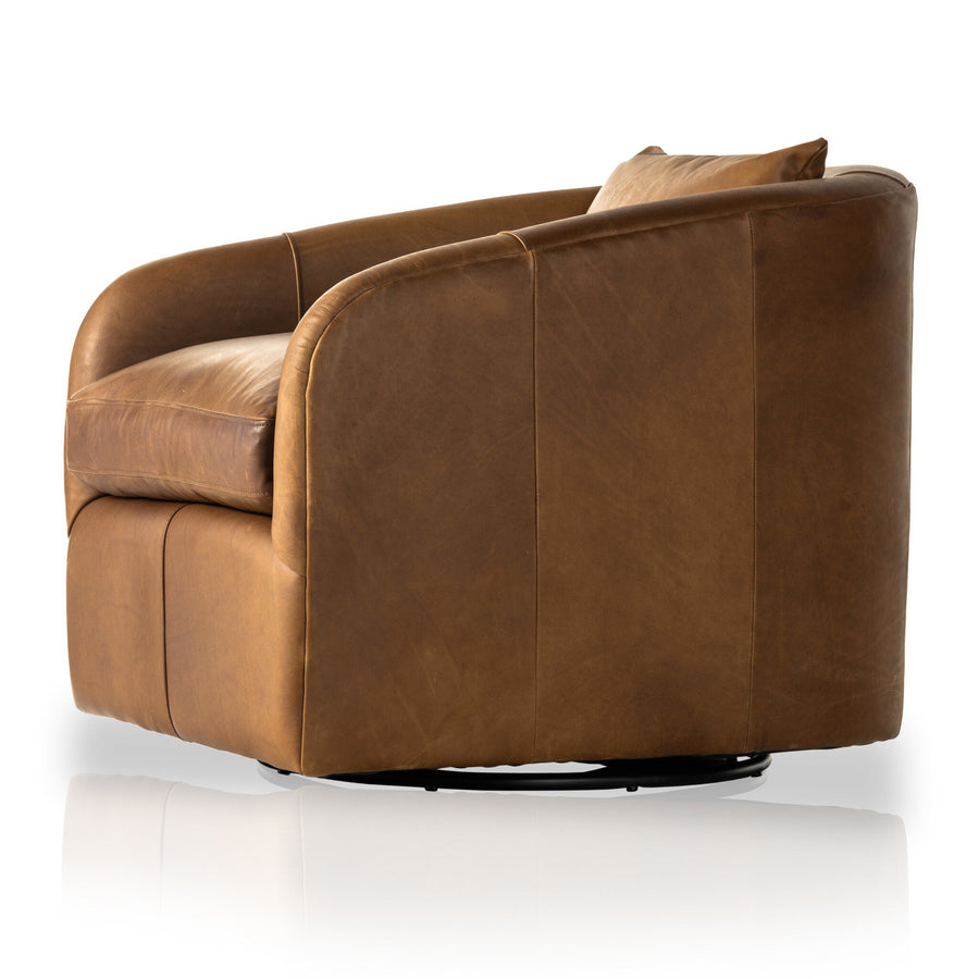 Topanga Swivel Chair - Heirloom Sienna