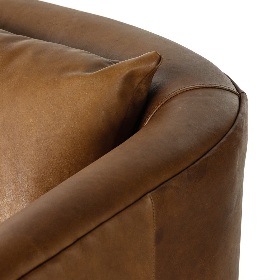 Topanga Swivel Chair - Heirloom Sienna