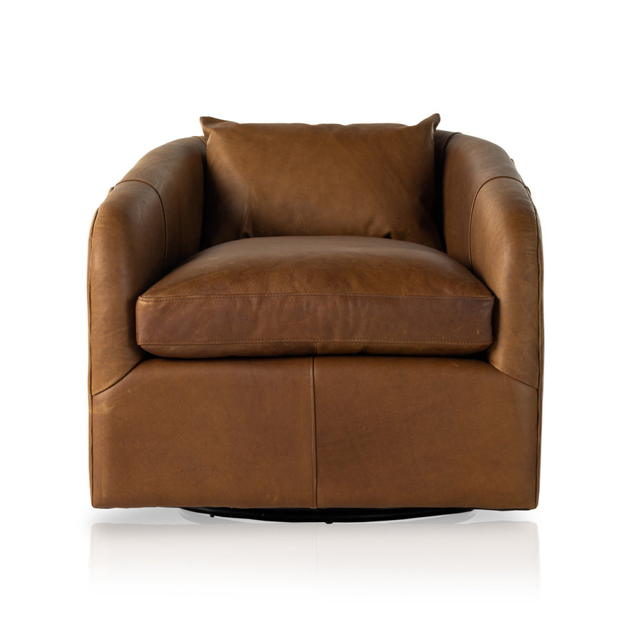 Topanga Swivel Chair - Heirloom Sienna