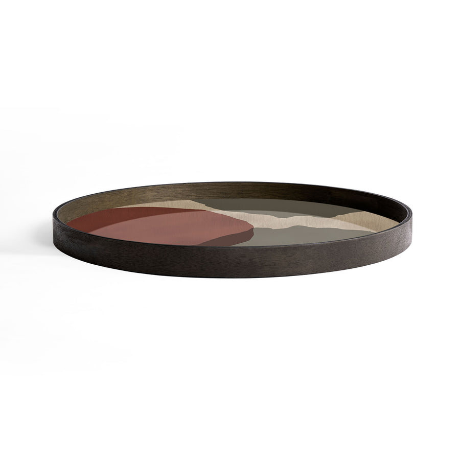 Overlapping Dots Tray - Round / Large