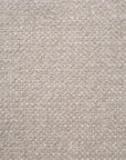 Close-up of the ivory-colored woven fabric on the Jack Lounge Chair - Ivory, featuring the thick, textured weave characteristic of Ethnicraft Scandinavian modernism.