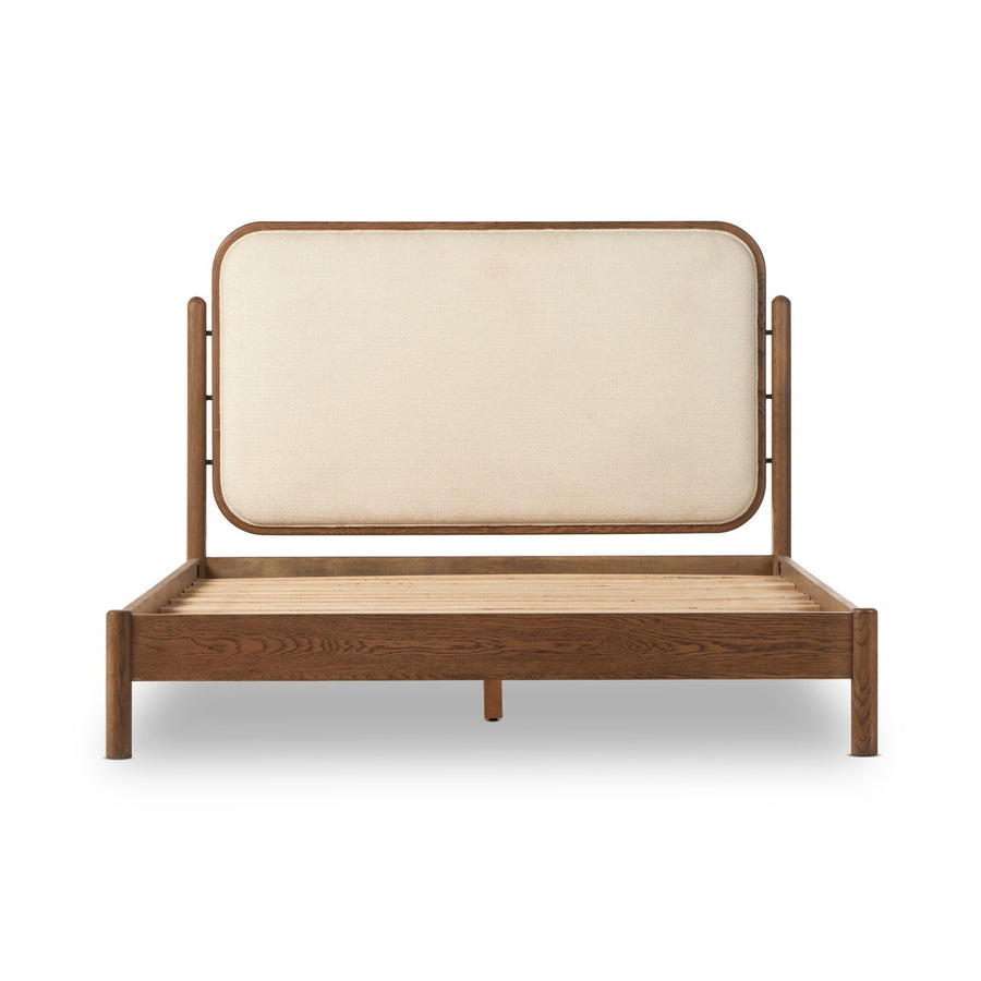 Caroline Bed - Smoked Oak