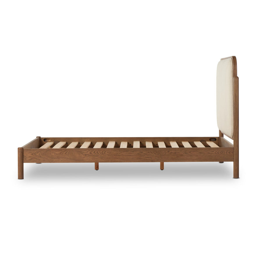 Caroline Bed - Smoked Oak