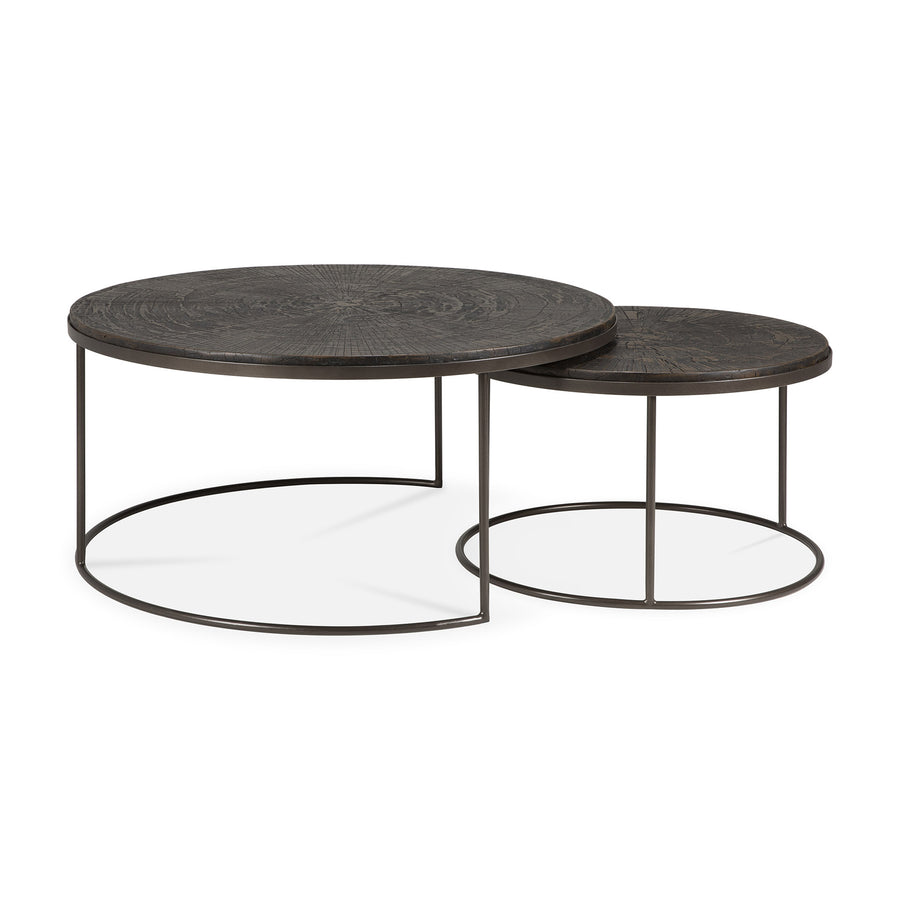 Nesting Coffee Table - Slice Umber (Set of 2)