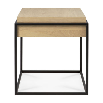 Monolit Side Table - Oak and Black