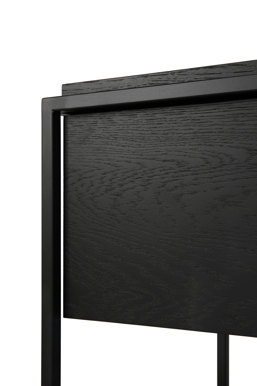 Monolit TV Cupboard - Black Oak