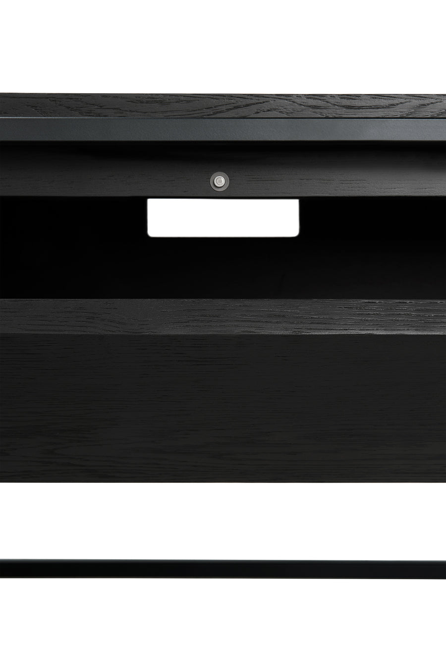 Monolit TV Cupboard - Black Oak