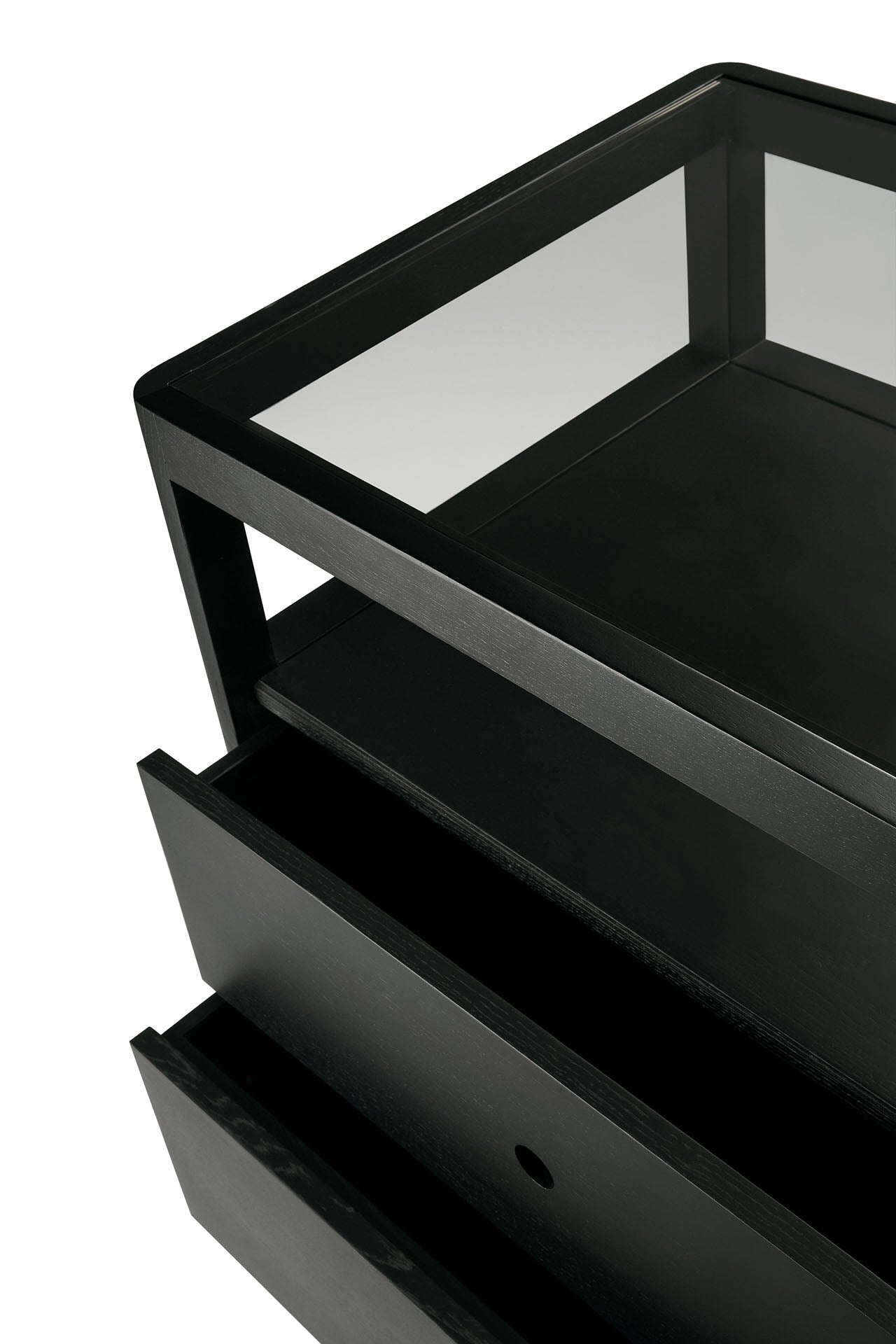 Ethnicraft Spindle Dresser in Black Ethnicraft Spindle Dresser in Black