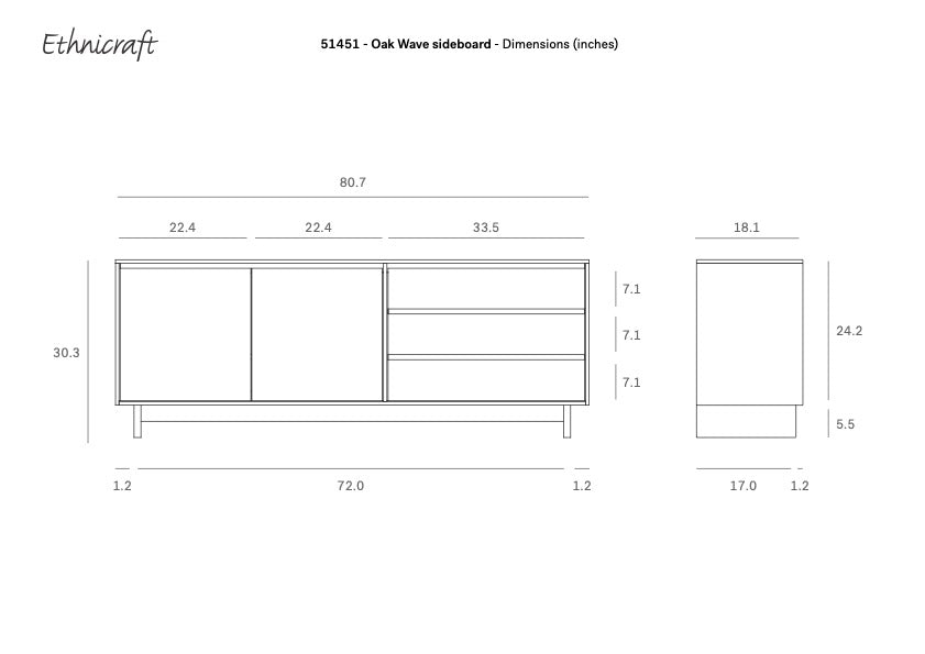 Wave Sideboard - 81