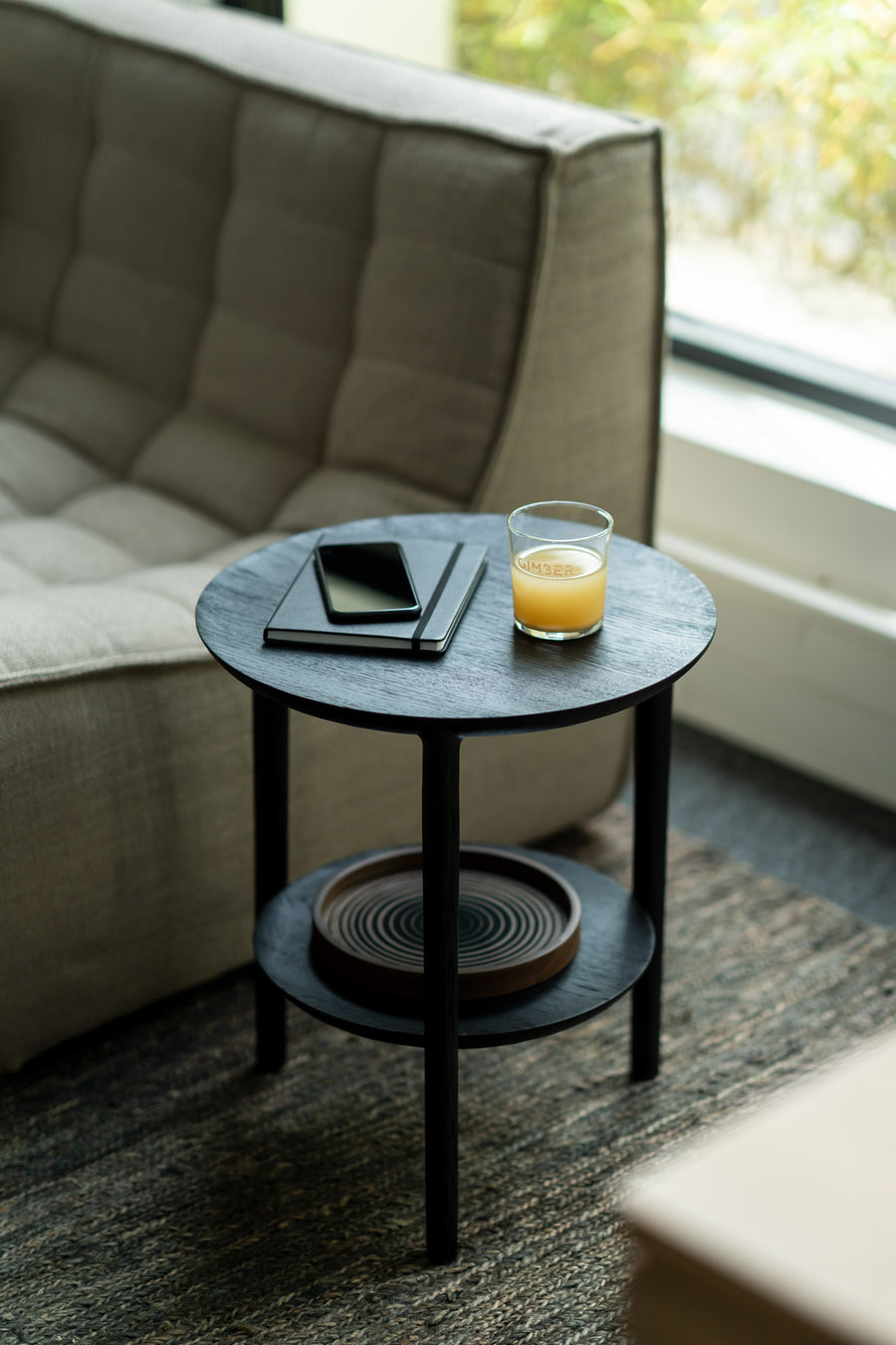 Bok Side Table - Black