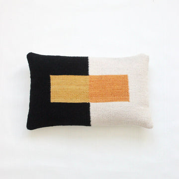 Pillow 01: Ochre + Yellow