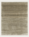 The Odessa Rug - Caraway by Armadillo&Co is a square Afghan wool rug in earth tones, featuring subtle beige, taupe, and brown gradients with natural yarn striations for a soft, textured look. Shown flat against a plain background.
