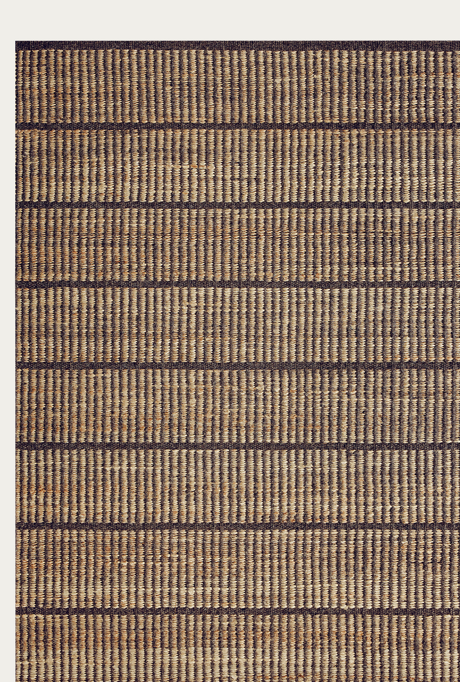 Trellis Rug - Natural & Bison