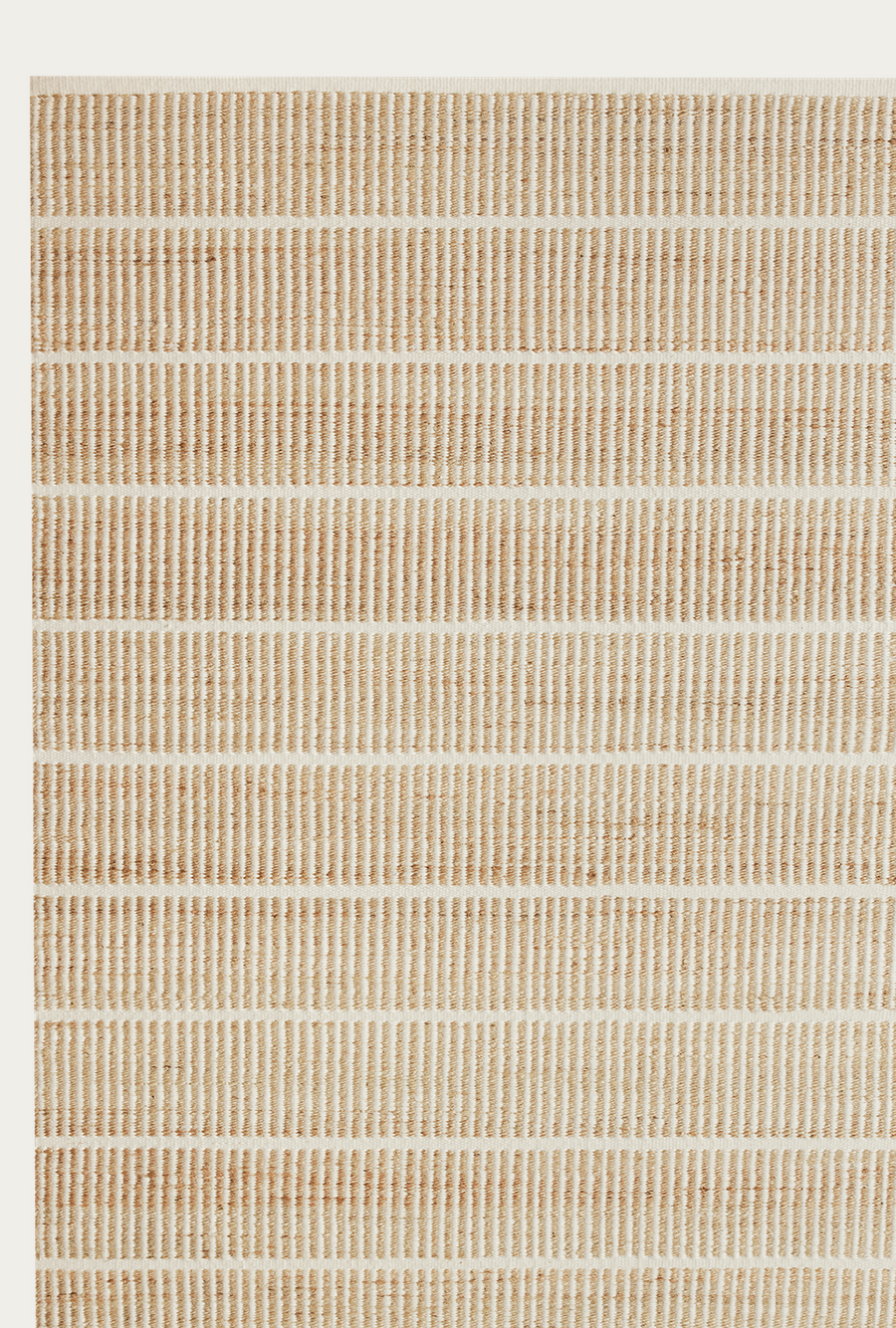 Trellis Rug - Natural & White