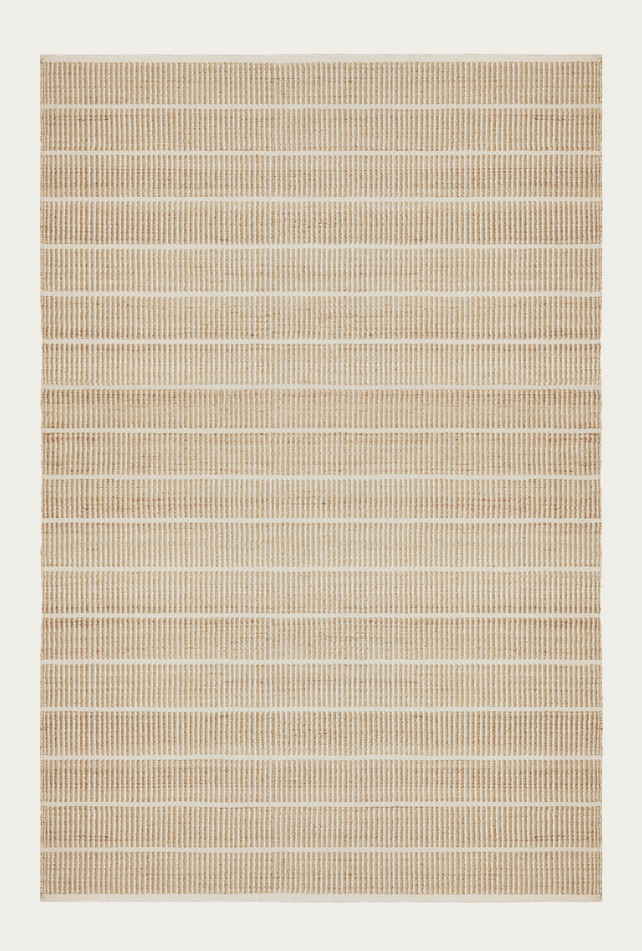 Trellis Rug - Natural & White