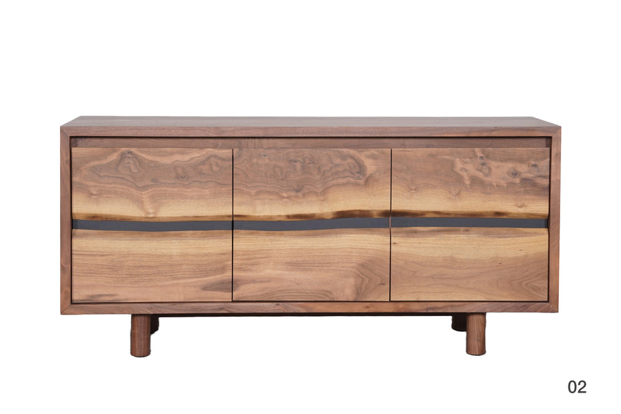 Jupiter Sideboard - Walnut 3-door