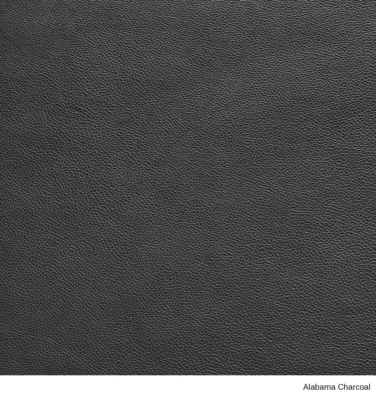 Fine-grained, charcoal-colored Material Swatches in Alabama Charcoal, from the Danish Collection.