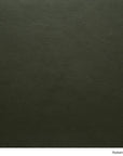 Material Swatches from SOBU in dark olive green leather with a fine pebbled texture, labeled Alabama Kale.