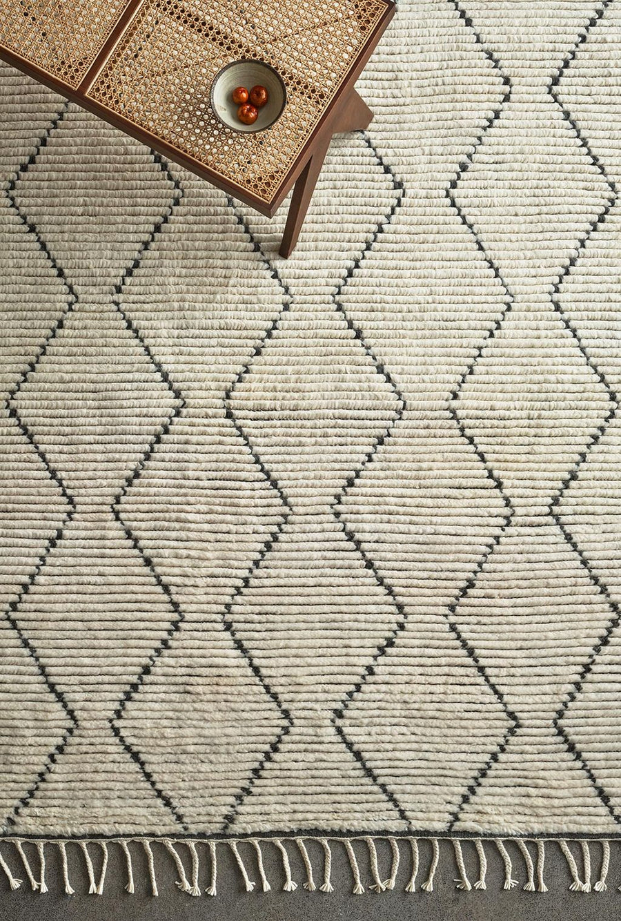 Nala Rug - Natural & Slate