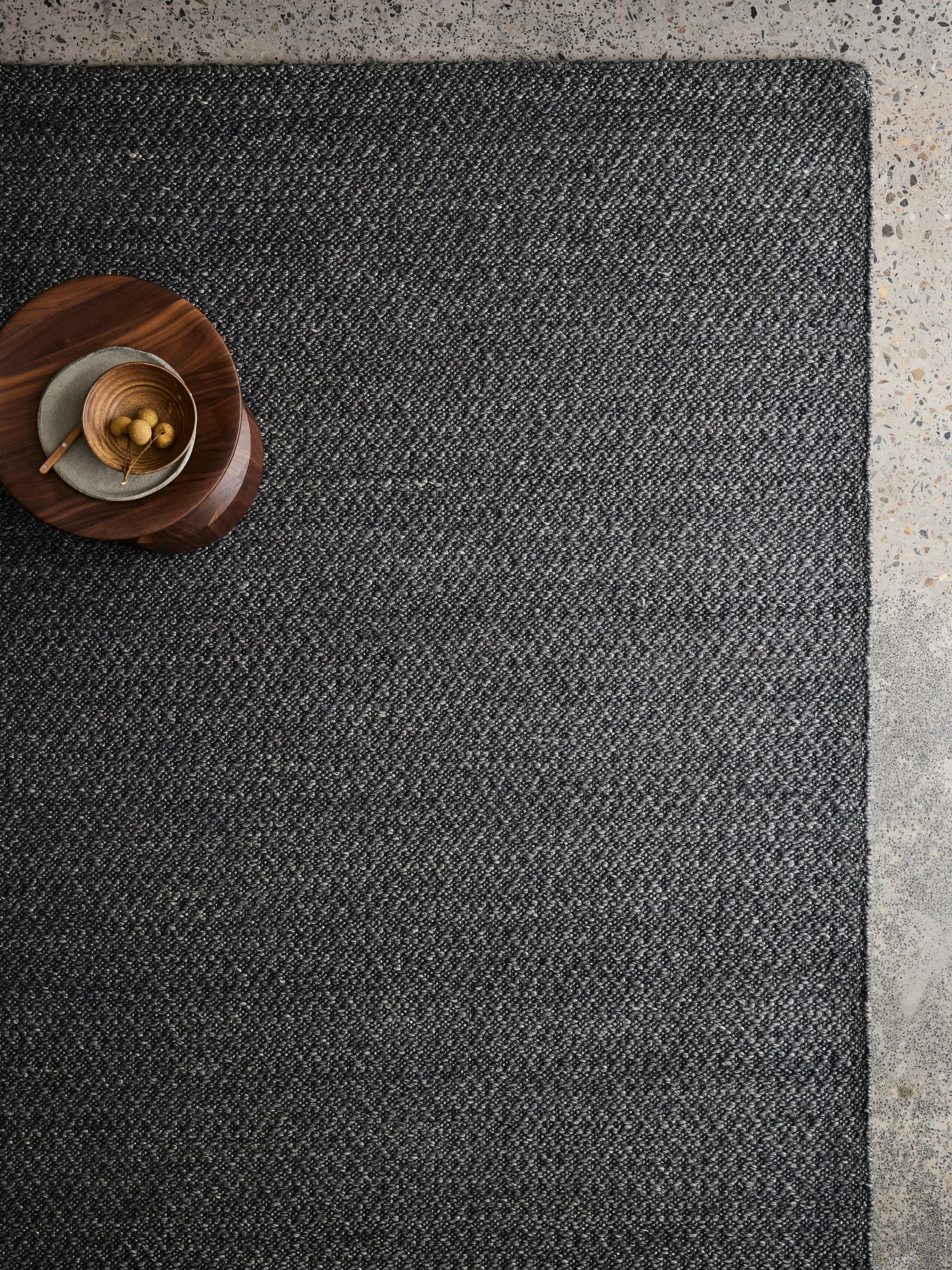 Sherpa Rug - Charcoal