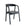 The Inlay Dining Chair by Wooden Stories features a curved backrest, rounded armrests, solid black oak legs, and a flat leather seat, blending minimalist and contemporary Danish style.