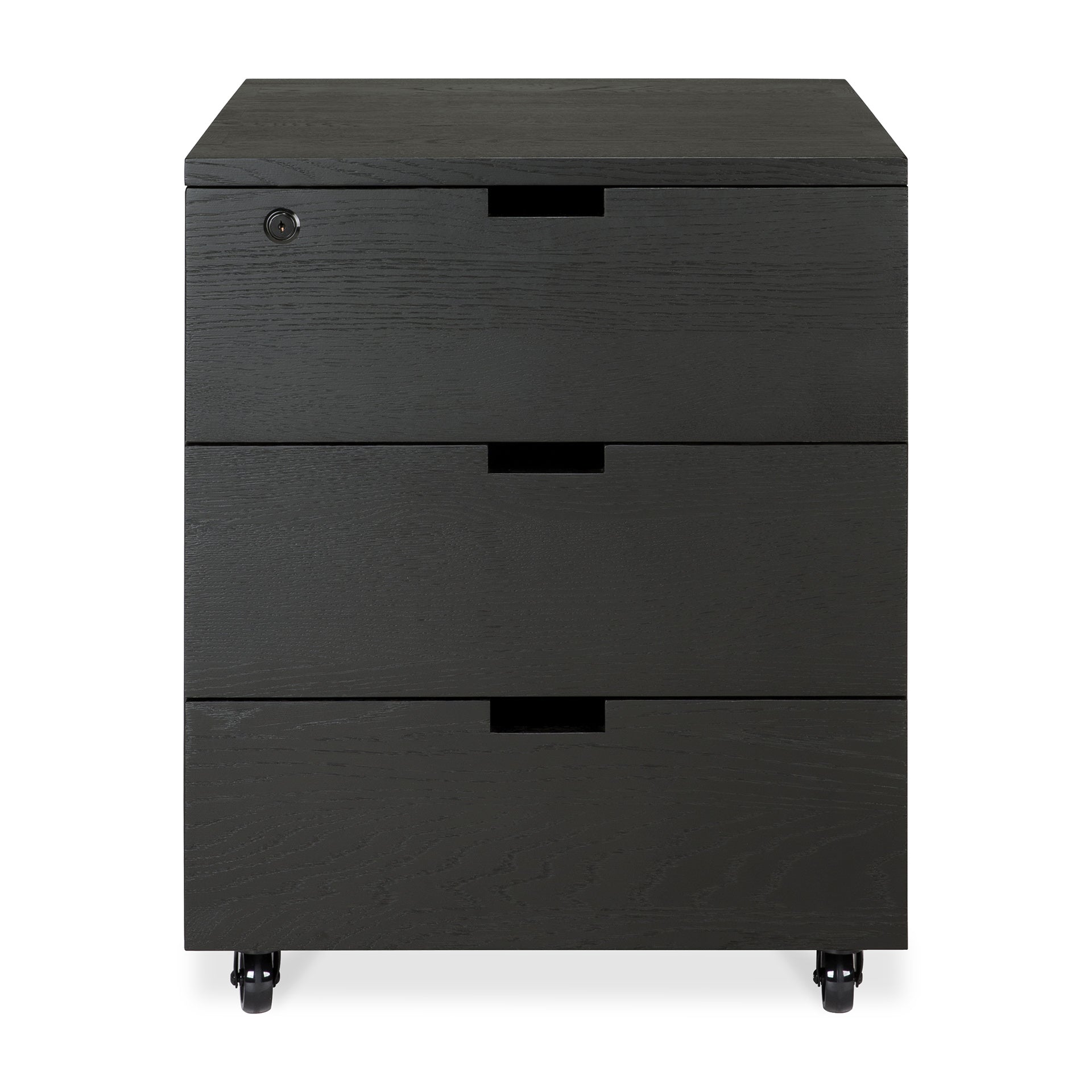 Ethnicraft Billy Drawer Unit, Black Oak