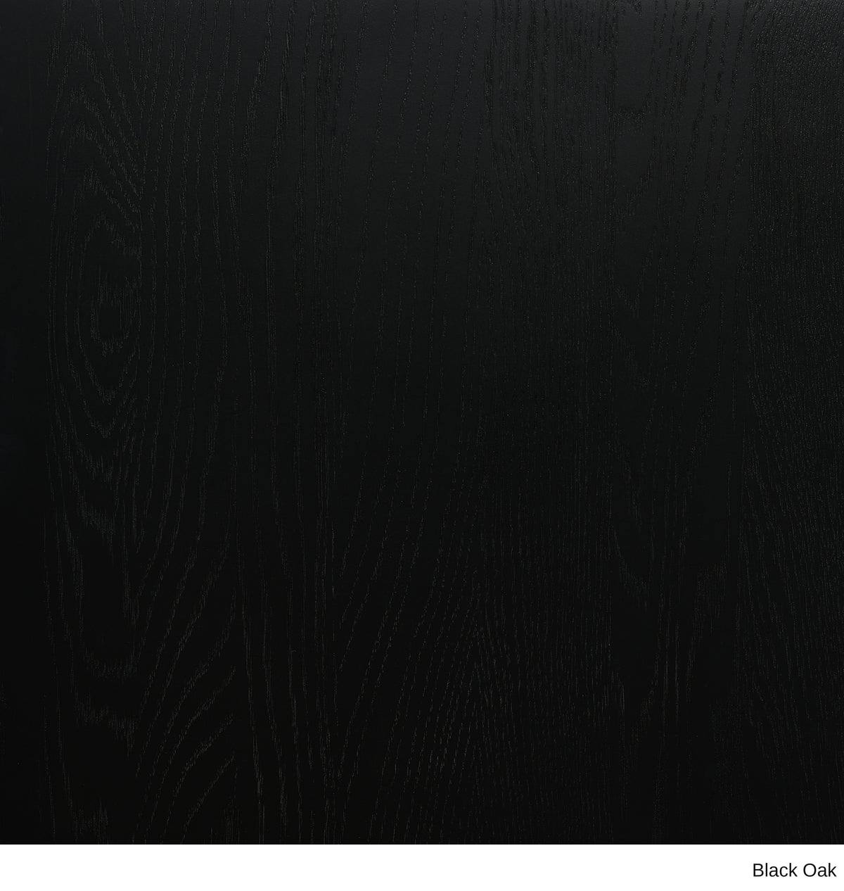 Black stained wood grain texture with vertical patterns from a SOBU Material Swatches sample.