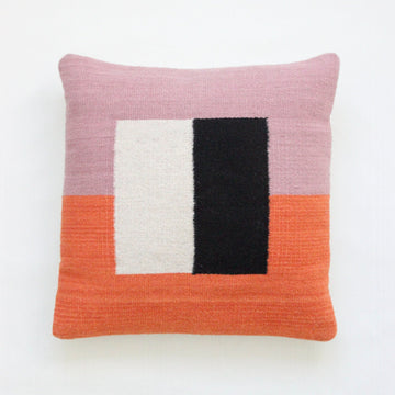 Pillow 03: Pink + Orange