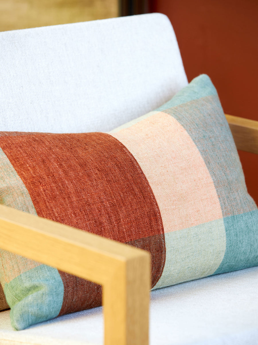 Clyde Handwoven Linen Cushion