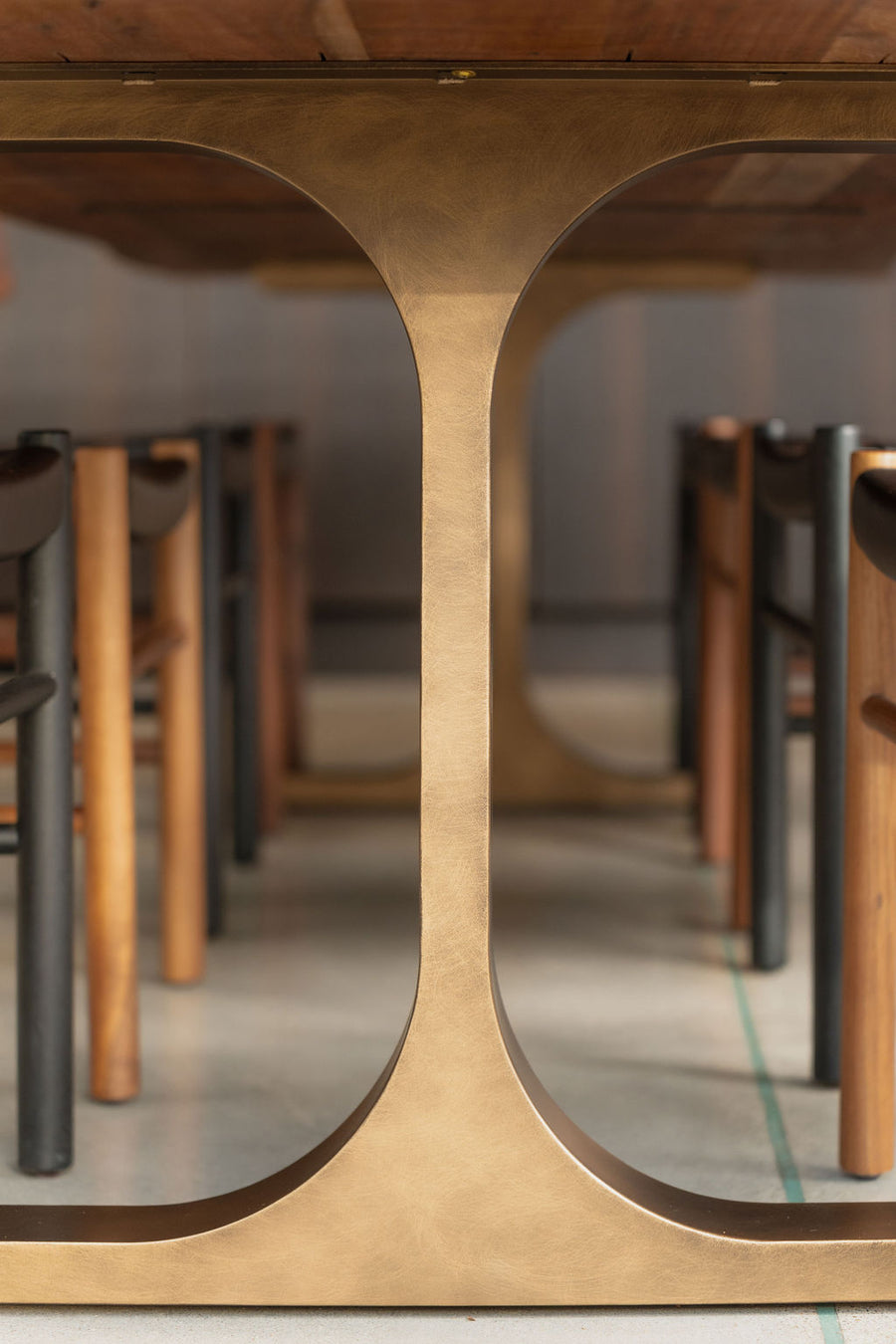 Leviathan Live Edge Dining Table - Smoked Acacia