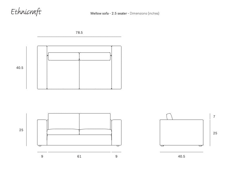 Mellow Sofa - Off White