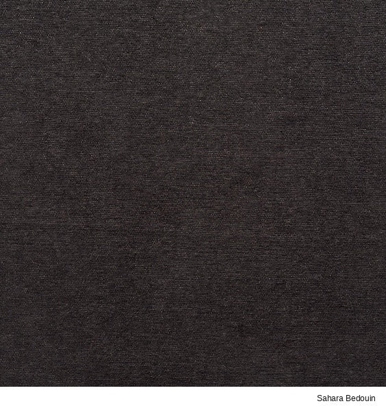 Close-up of a dark brown woven Material Swatches fabric swatch from the Danish Collection.